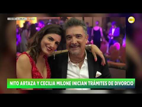 Nito Artaza y Cecilia Milone inician trámites de divorcio ? HNT con Nacho Goano ? 01-03-24