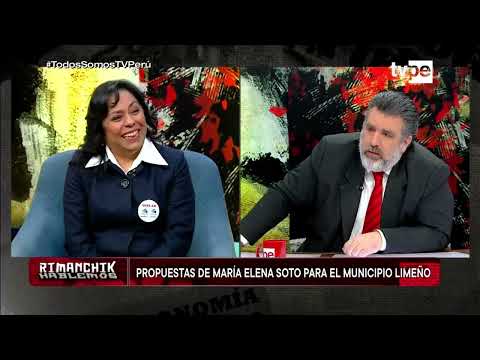 Rimanchik | María Elena Soto, candidata a la Alcaldía de Lima - parte 2