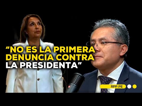 Andy Carrión indica que es posible que se levante el secreto bancario a Dina Boluarte