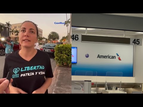 Rosa María Payá: American Airlines es cómplice de la dictadura en Cuba