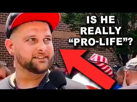 Pro-Lifer FREEZES During Interview; Can't Comprehend Simple Truth