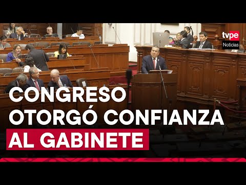 EN VIVO: Gabinete Adrianzén se presenta ante el Congreso para pedir voto de confianza