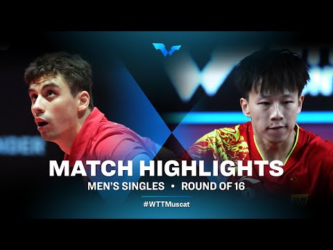 Table Tennis 🥍 Jakub Dyjas vs Lin Gaoyuan | MS | WTT Contender Muscat 2022 (R16)