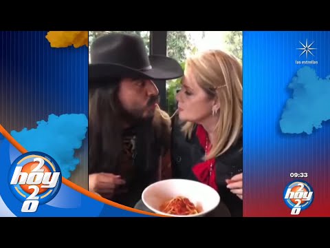 Mientras Cynthia Klitbo no está, Rey Grupero hace video con Erika Buenfil | La Nube | Hoy