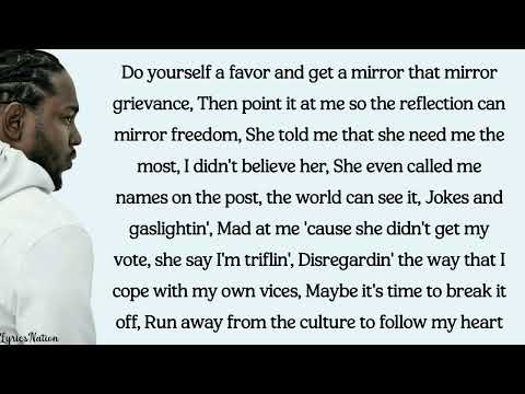 Kendrick Lamar - Mirror (lyrics)