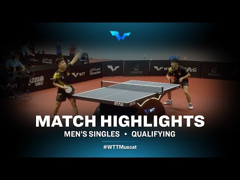 Table Tennis 🥍 Xue Fei vs Xiang Peng | MS | WTT Contender Muscat 2022 (Qual)