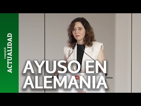 Ayuso presenta a empresarios alemanes las políticas de la Comunidad de Madrid