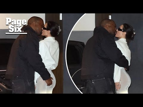 Kanye West kisses Bianca Censori and grabs her butt during first outing since Grammys 2025 shocker