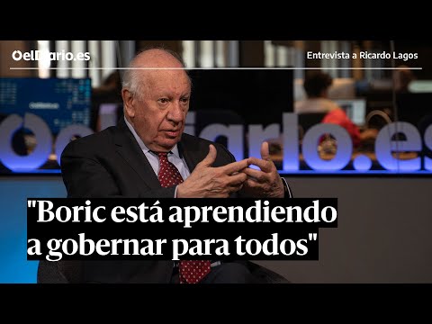 Ricardo Lagos, expresidente de Chile: “Boric está aprendiendo que gobernar es gobernar para todos”