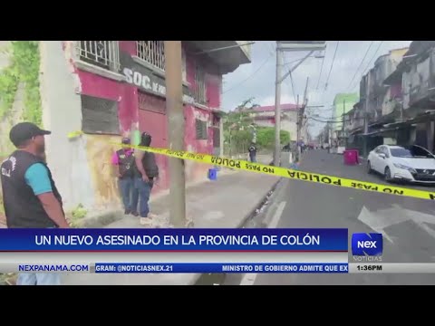 Un hombre es asesinado en la avenida Justo Arosemena, Colón