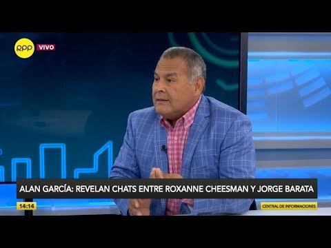 ¡Esto dijo el exabogado de Alan García! Revelan chats entre Roxanne Cheesman y Jorge Barata