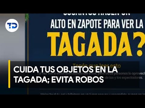 Robos en la Tagada: delincuentes aprovechan descuidos durante el juego