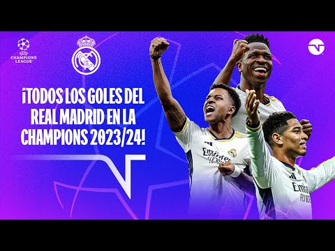 ¡TODOS LOS GOLES DEL REAL MADRID EN LA UEFA CHAMPIONS LEAGUE 2023/24!