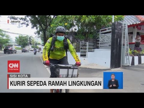 🔴Kurir Sepeda Ramah Lingkungan