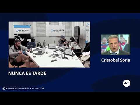 Cristobal Soria  Periodista del Chiringuito TV  que salió al balcón con Lio Messi en Nunca es Tarde