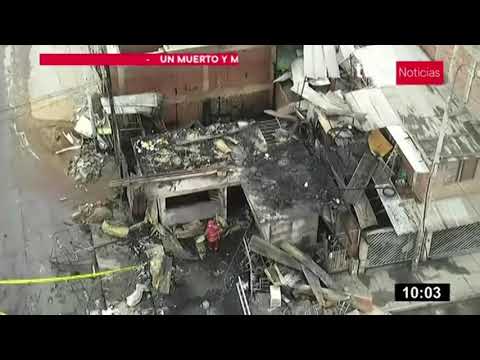 ncendio en Villa el Salvador: imágenes aéreas evidencian la magnitud de la afectación