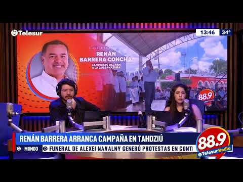 Renán Barrera, arrancó su campaña en Tahdziú, el municipio más pobre del estado