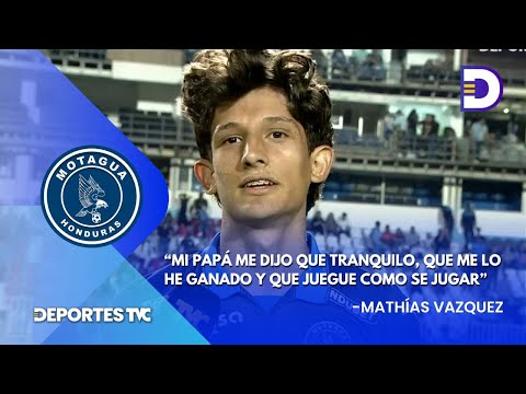 Hijo de Diego Vazquez revela lo que le dijo su padre tras debut goleador con Motagua