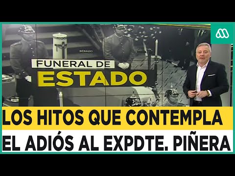 Funeral de Estado: Estos son los hitos que incluye la despedida al expresidente Piñera