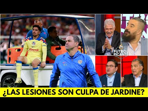 SIGUEN LAS LESIONES en EL AMÉRICA y TODOS culpan la gestión de André Jardine | Futbol Picante