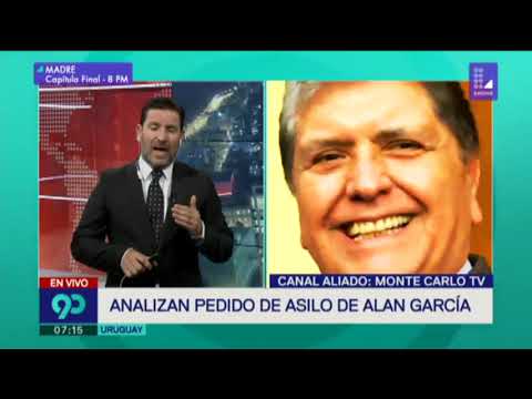 Copia de 90 Central (19-11-18): ¿Uruguay le dará asilo político a Alan García?