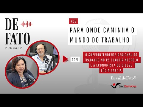 Podcast De Fato #39 | Claudir Nespolo e Lúcia Garcia