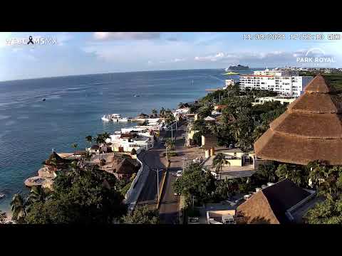 Cozumel, Quintana Roo En Vivo | Vista Panorámica desde Grand Park Royal Cozumel