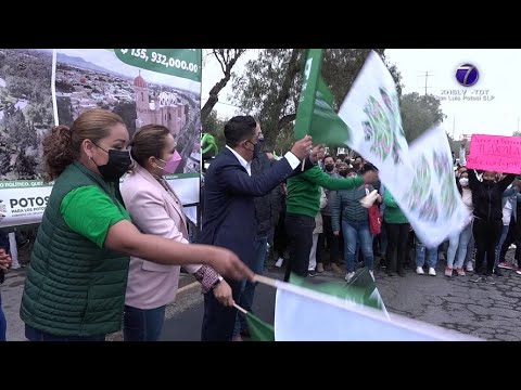 Autoridades dieron banderazo de arranque a obras de rehabilitación de avenida Fray Diego de la...