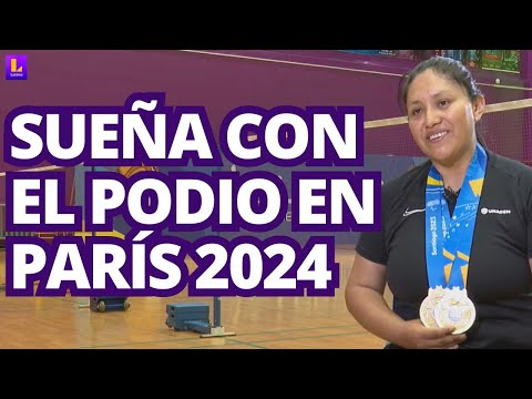Pilar Jáuregui, parabádminton: Quiero el podio en París 2024