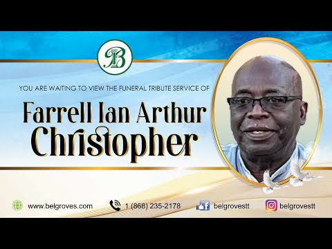 Farrell Ian Arthur Christopher Tribute Service