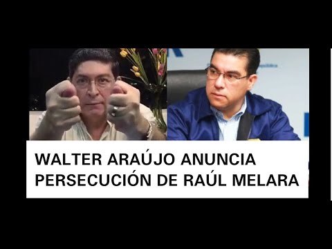 WALTER ARAUJO SE LE VA CON TODO A RAUL MELARA