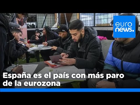 España es el país con más paro de la eurozona, según los últimos datos de Eurostat