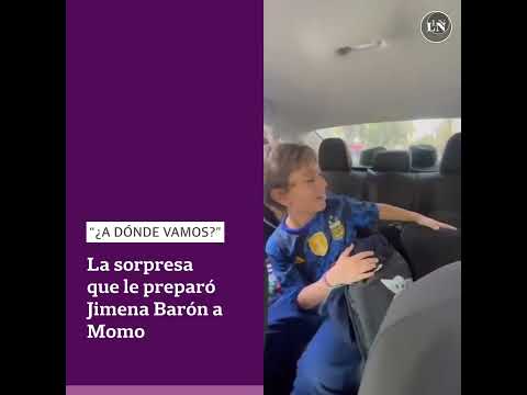 Jimena Barón se llevó de vacaciones sorpresa a su hijo