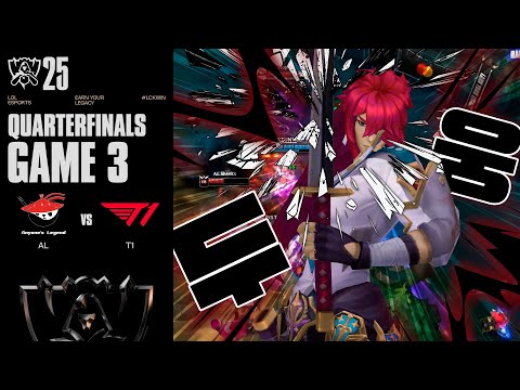 카무사리! | AL vs T1 게임 3 하이라이트 | 녹아웃 8강 Day4 | 2025 월드 챔피언십