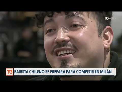 Diego Moresco: El barista chileno que se prepara para competir en Milán