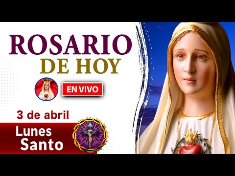 ROSARIO Lunes Santo EN VIVO  | 3 de abril 2023 | Heraldos del Evangelio El Salvador