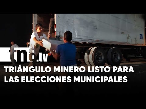 Triángulo Minero tiene el material electoral para elecciones municipales - Nicaragua