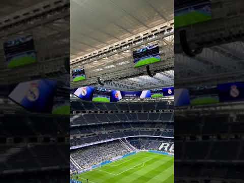 Así es el nuevo videomarcador 360º del Santiago Bernabéu... ¡ESPECTACULAR!