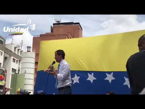 Juan Guaidó: '' Este Pliego de Conflicto lo vamos a resolver cuando juntos lleguemos a Miraflores ''