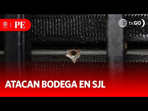 Desconocidos atacaron una bodega | Primera Edición | Noticias Perú