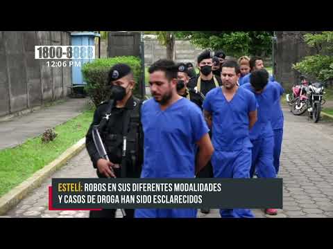 Autoridades policiales brindaron resultados del plan de seguridad en Estelí  - Nicaragua