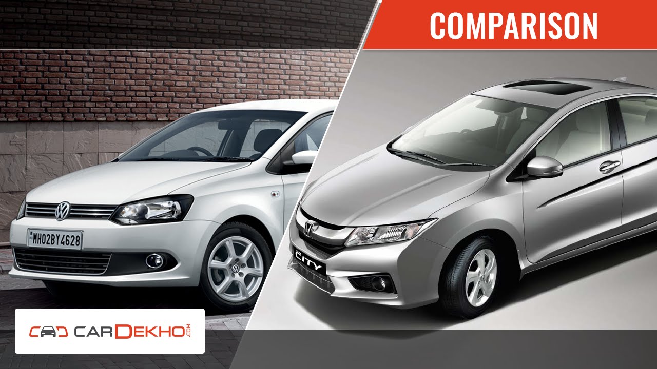 Honda City vs Volkswagen Vento | Video Comparison | CarDekho.com - Honda Videos