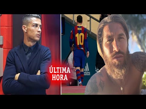 ÚLTIMA HORA: CR7 BUSCA NUEVO EQUIPO, SE IRÍA ESTE MES | SERGIO RAMOS EN RIESGO | AGRESION DE MESSI