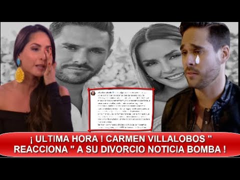 ULTIMA HORA ! DURA NOTICIA ! CARMEN VILLALOBOS  SUCEDIÓ HOY ! NO SE LO ESPERABA