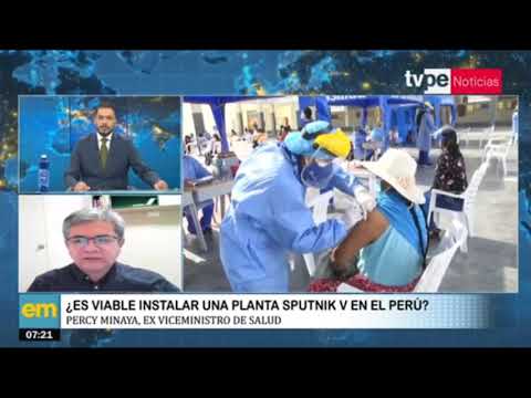 COVID-19: ¿Es viable instalar una planta Sputnik V en el Perú