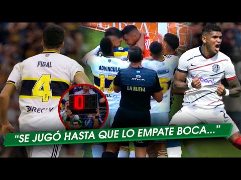 BOCA empató vs CENTRAL en la ÚLTIMA + PARTIDO PICANTE + RUSSO enojado + SAN LORENZO vs PLATENSE