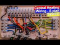 HOW TO WIRE A CENTRAL HEATING SYSTEM FROM SCRATCH - S PLAN