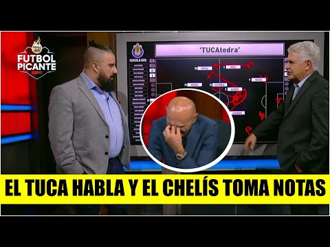 TIGRES vs CHIVAS. El Tuca le da CÁTEDRA a Chelis de como alinear a los equipos | Futbol Picante