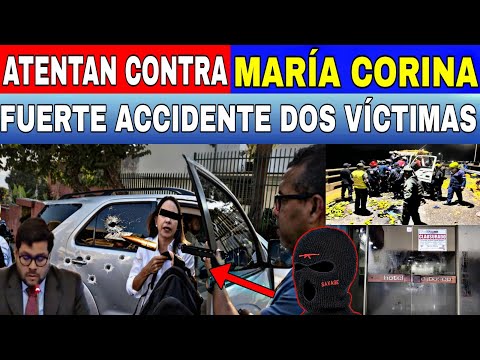 TRAGEDIA EN VENEZUELA: DOS BAJAS EN ACCIDENTE Y AMENAZAN CONTRA MARÍA CORINA MACHADO LA PERSIGUEN...