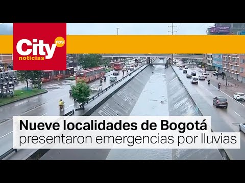 Emergencia por lluvias: Bogotá y Cundinamarca continúan en alerta | CityTv